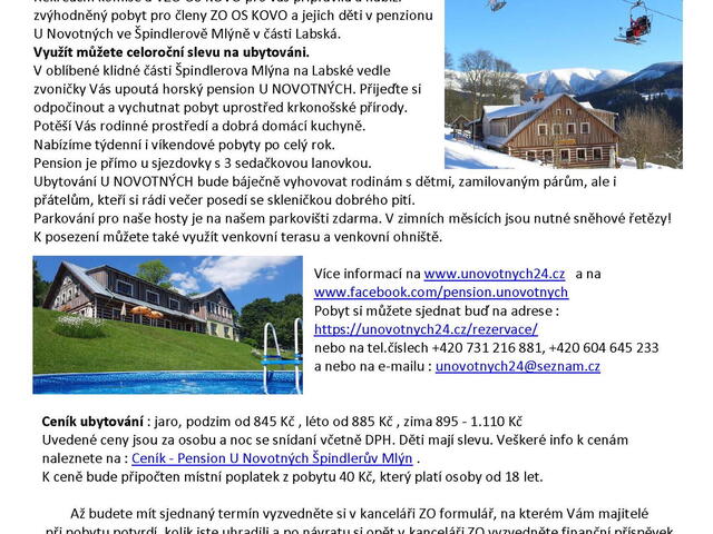 Penzion U Novotných Špindlerův Mlýn